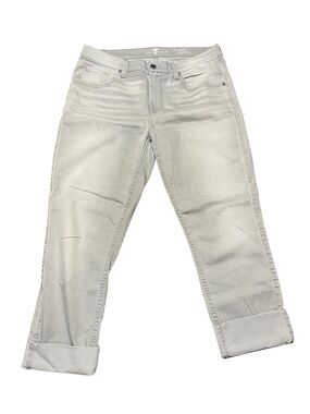 7 for All Mankind gray jeans size 30